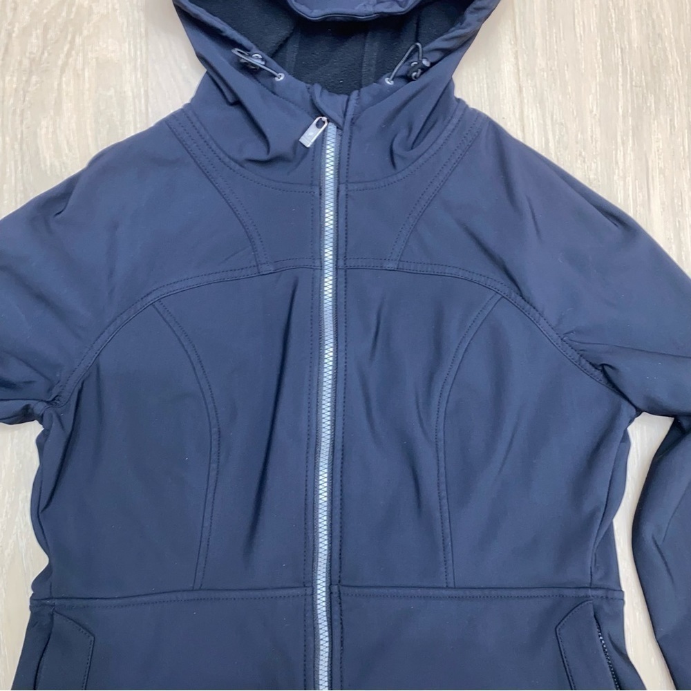prAna Black Full Zip Fleece Lined Hooded Jacket - Picture 2 of 11